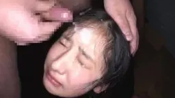 Geille Japanische Fotze beim Bukakke