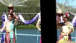 Thai lässt mich alle 3 Löcher ficken